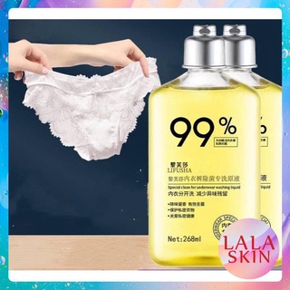 CHAI GIẶT ĐỒ LÓT,  NƯỚC GIẶT CÁC VẾT BẨN SIÊU MẠNH 99% LALASKIN