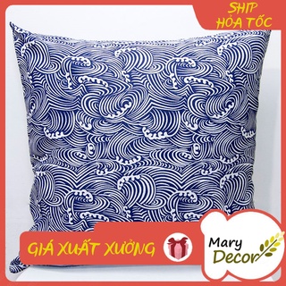 Gối tựa sofa Mary Decor - họa tiết Sóng xoắn G-G06