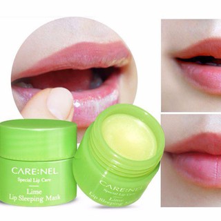 Mặt nạ ngủ môi Carenel Special Lip Sleeping Mask hương chanh 6g