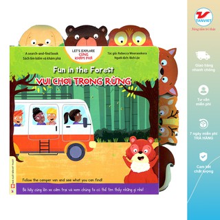 Sách Cùng Khám Phá: Vui Chơi Trong Rừng (Song Ngữ Anh Việt)