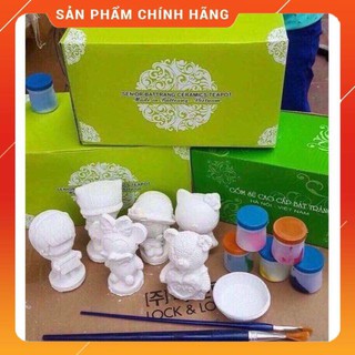 [HÀNG SIÊU TỐT] Bộ tô tượng 6 tượng Bát Tràng