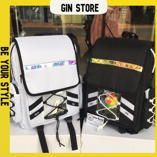Balo CND Colkids club SS4 Full Tag màu ĐEN TRẮNG - Balo thời trang UNISEX - GIN STORE