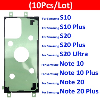 Bộ 10 Miếng Dán Chống Thấm Nước Cho Pin Điện Thoại Samsung S7 edge S8 S9 S10 S10E S20 Note 10 20 Plus Ultra