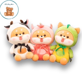 Gấu Bông Chó Shiba - Shiba Lè Lưỡi Đáng Yêu - Gấu Bông Mina