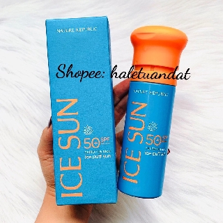 Kem Chống Nắng Ice Sun Xanh Mẫu Mới 2020 + Anjo + Jayjun Glitter + JM Mama Dạng Xịt
