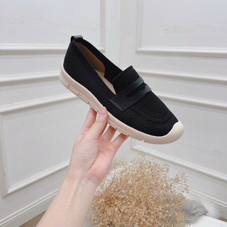 Giày bệt nữ chun đế cao su Slipon lười vải siêu êm (2 kiểu,hàng cao cấp fullbox)