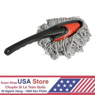 Chổi Cọ Lau Sợi Dầu Chuyên Dụng Rửa Xe Ô Tô, Xe Máy T5 - 31cm Kiểu 2