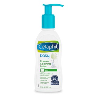 Kem dưỡng ẩm &amp; ngừa viêm da cho trẻ nhỏ Cetaphil Baby Eczema Soothing Lotion 147ml (Mỹ)