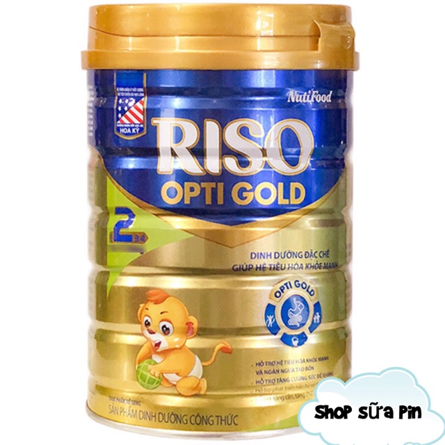 Sữa bột RISO OPTI GOLD số 2 900g