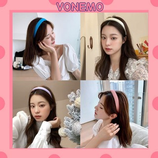Bờm tóc trơn nữ Vonemo phong cách Hàn Quốc BD34