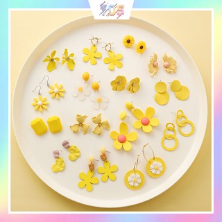 Bông tai nữ thời trang tone màu vàng (Bảng 1 - mã 01-20)