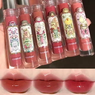 Son kem bóng TOORUNE Magic Garden Water-refracting-light Lip Glaze mướt mịn căng mọng môi TRUN07