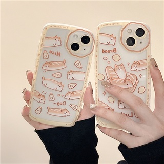 Ốp lưng iphone Ốp Điện Thoại Họa Tiết Hoa Và Mèo Hoạt Hình Cho iPhone 12 / 13Pro 11 Xr Xs 7 / 8PLUS Dinuo case