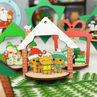 Phụ kiện treo noel 3D xinh xắn làm quà cho trẻ em