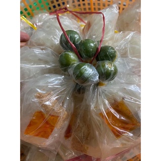Bánh tráng vò satế dầu
