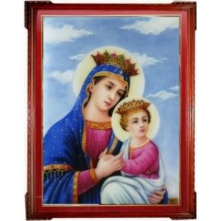 Tranh thêu Đức Mẹ 50 x 66