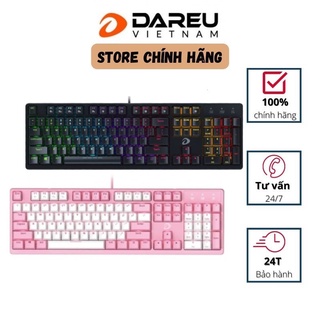 Bàn phím cơ Gaming Dareu EK1280s Đen Black / Hồng Pink (Blue ,Brown ,Red Switch )