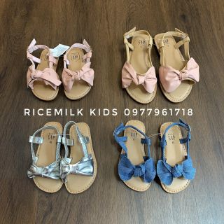 Dép Sandal nơ bản to bé gái xuất xịn - Sale sock