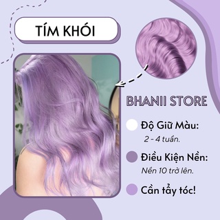 Thuốc nhuộm tóc Tím Khói bhanii store