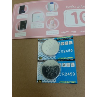 đôi pin cr2450 ( made in indonesia)