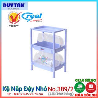 Kệ chén có nắp nhỏ 2 ngăn-3 tầng DUY TÂN - GIAO NHANH