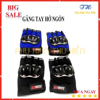 Găng Tay Hở Ngón Có Gù Bảo Hộ