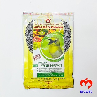Cám chim khuyên Hiển Bảo Khánh số 2 cao cấp 200gram chính hãng