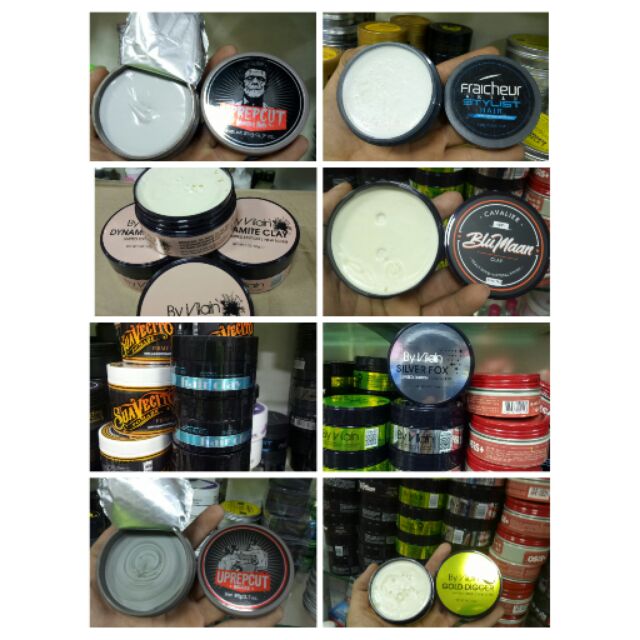 Combo sĩ Sáp vuốt tóc