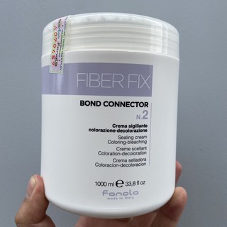 Dầu xả phục hồi tóc Fiber Fix Bond Connector N.2 Sealing Cream Colouring Bleaching FANOLA 1000ml