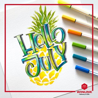 Bút lông màu STABILO Pen 68 brush PN68BR
