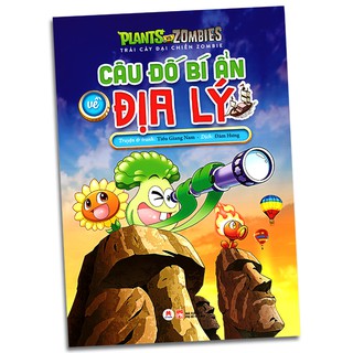 Sách - Trái Cây Đại Chiến Zombie - Câu Đố Bí Ẩn Về Địa Lý