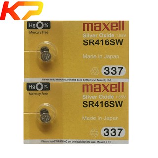 2 pin đồng hồ sr416sw sr416 337 maxell chính hãng.