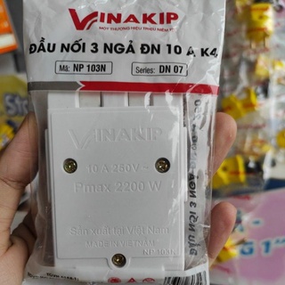 Đầu nối 3 ngả đa năng 10A K4 Vinakip