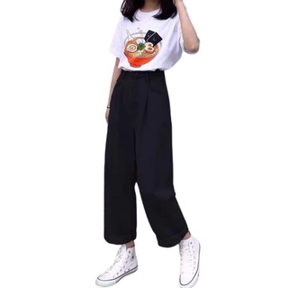 [Mã BMINC50 giảm 10% đơn 99K] Quần Jean nữ VN CLO ống rộng chất kaki - QJ022