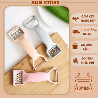 Nạo gọt củ quả 2 đầu, nạo sợi, nạo vỏ hoa quả Dụng cụ nạo bằng lúa mạch Nạo gọt hoa quả 2 đầu tiện ích an toàn