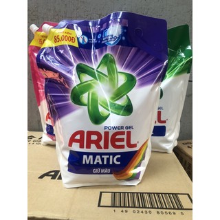 Nước Giặt Ariel Matic giữ màu 3,2kg