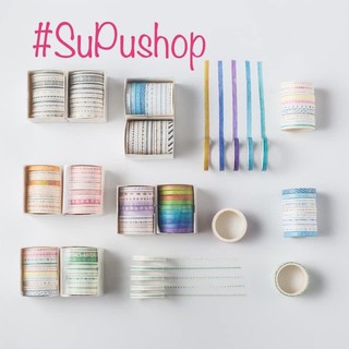 🧸🧸 Washi tap hộp 10 cuộn🧸🧸