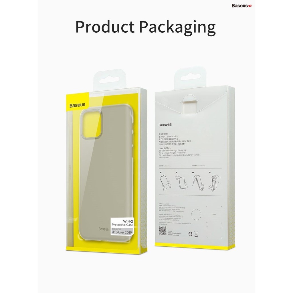 ỐP LƯNG Baseus iPhone 11 ProMax