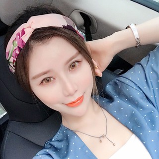PVN6564 Băng đô lụa họa tiết hoa cho nữ ( giao ngẫu nhiên ) Hot