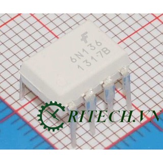 Combo 5 con 6N136, A6N136, HCPL-6N136 DIP-8