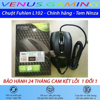 Chuột có dây Fuhlen L102 - Tem ninza chính hãng - Bảo hành 24 tháng