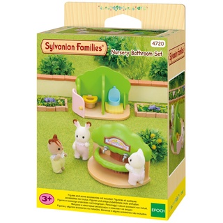 Đồ Chơi Sylvanian Families Bộ Nhà Vệ Sinh Trường Mẫu Giáo Nursery Bathroom Set