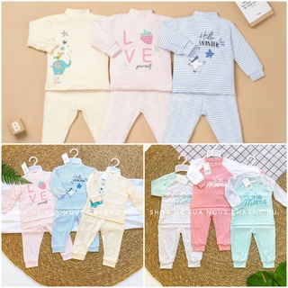 [FAFRINW05 giảm tối đa 30k đơn 150k]Bộ dài tay họa tiết petit cho bé MOON