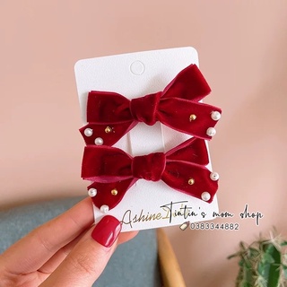[Giá sỉ] Phụ kiện Bờm/ Kẹp tóc điệu đà cho bé gái diện Giáng sinh
