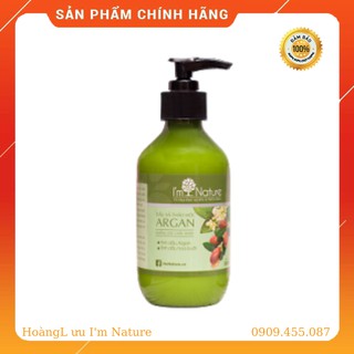 Dầu Xã Thảo Mộc Argan I'M NATURE 300ML giải pháp cho tóc mềm mượt chắc khỏe.