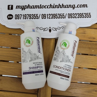 DẦU GỘI XẢ SIÊU MỀM MƯỢT PALLAMINA COLLAGEN KERATIN 400ML*2
