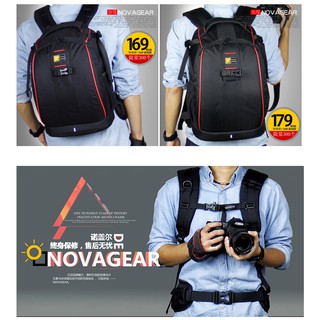Balo máy ảnh ful photo Novagear.(tặng kèm phụ kiện)