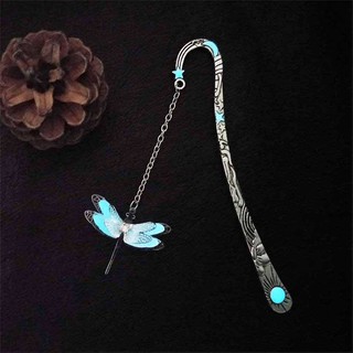 Bookmark dạ quang dùng đánh dấu trang sách dụng cụ chặn sách bằng dạ quang  - Dragonfly