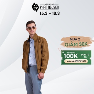Áo Khoác 2 Lớp Nam PHAN NGUYỄN Chất Liệu Nylon Trẻ Trung Hiện Đại Giữ Ấm Tốt Chống Thấm Nước Nhẹ AKD.232-237
