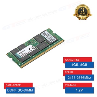 Ram DDR4 Laptop 4GB | 8GB Bus 2133 | 2400 | 2666 New Full Box - Bảo Hành 3 Năm